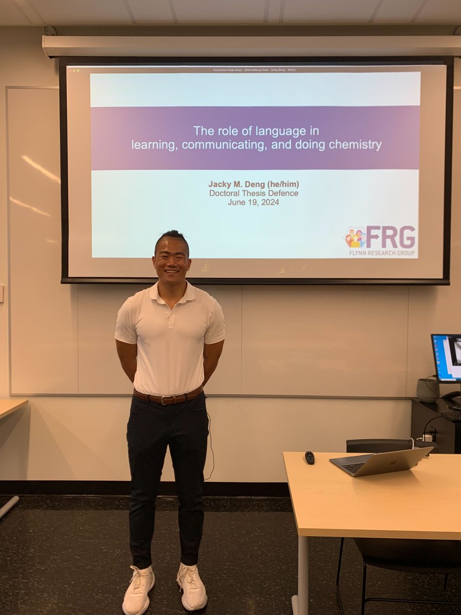 Alison Flynn (@alisonbflynn) on Twitter photo Introducing: DR Jacky M. Deng!!!
Jacky's work is outstanding in & beyond <a href="/uOttawa/">Université d'Ottawa | University of Ottawa</a>, including w <a href="/CSC_WIDE/">Working for Inclusion, Diversity, and Equity</a>.
Many thanks to the outstanding committee members for your expertise, questions, and guidance! #AcademicTwitter
@WheresJacky <a href="/vicatal/">Vicente Talanquer</a> <a href="/MariaCDeRosa/">Dr. Maria DeRosa</a> @theKeillors Dr. Reis Introducing: DR Jacky M. Deng!!!
Jacky's work is outstanding in & beyond <a href="/uOttawa/">Université d'Ottawa | University of Ottawa</a>, including w <a href="/CSC_WIDE/">Working for Inclusion, Diversity, and Equity</a>.
Many thanks to the outstanding committee members for your expertise, questions, and guidance! #AcademicTwitter
@WheresJacky <a href="/vicatal/">Vicente Talanquer</a> <a href="/MariaCDeRosa/">Dr. Maria DeRosa</a> @theKeillors Dr. Reis