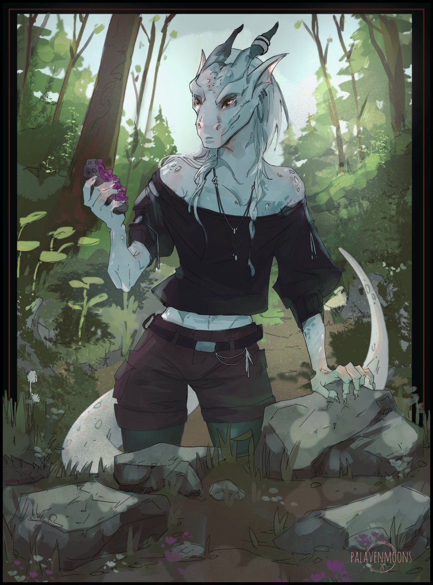 More dragon people : 3 Seidi belongs to R. #dragonbornart
