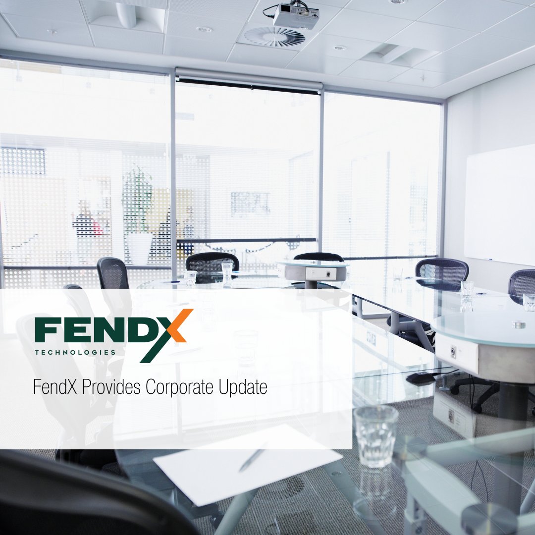 FendX Technologies provides corporate update from CEO and President Dr. Carolyn Myers. 

News release: loom.ly/YGf9TL8

CSE: FNDX | OTCQB: FDXTF | FSE: E8D
#FendX #CorporateUpdate #ShareholderLetter

Disclaimer: loom.ly/_8H7p_M