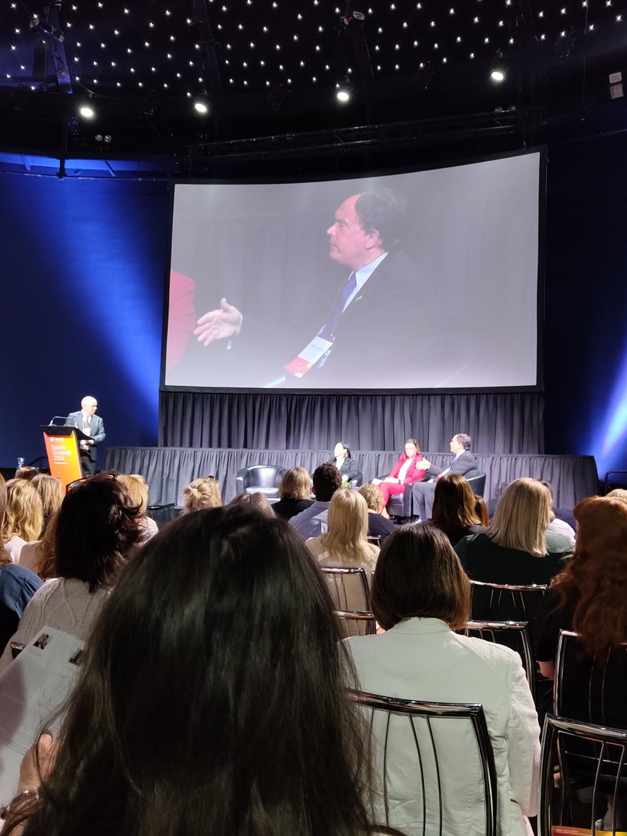 Great panel discussion at  #sparksummit24 with <a href="/chiefnurseIRE/">CNO's Office</a> , <a href="/MiinAlikhan/">Miin Alikhan</a> and Dr Andy Phillips discussing how we can create conditions for innovation and support a culture of curiosity and psychological safety.