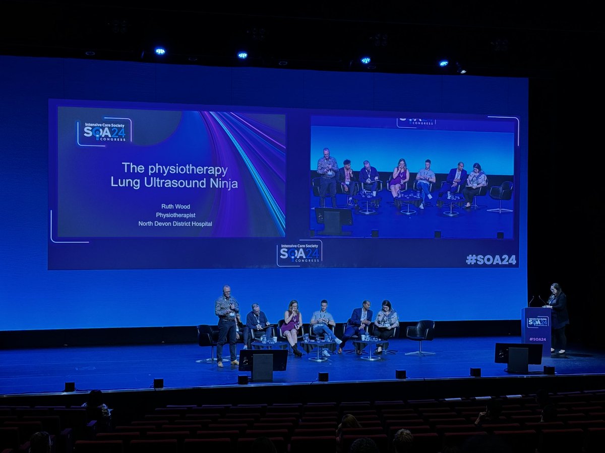 gemwood01's tweet photo. Congrats @Ruthrespphysio on flying the flag as physio Ultrasound Ninja! 👏🏼 ⭐️ 💪🏼 
#SOA24 #FUSIC #POCUS #LUS #chestPT https://t.co/wVsfvK1bcj