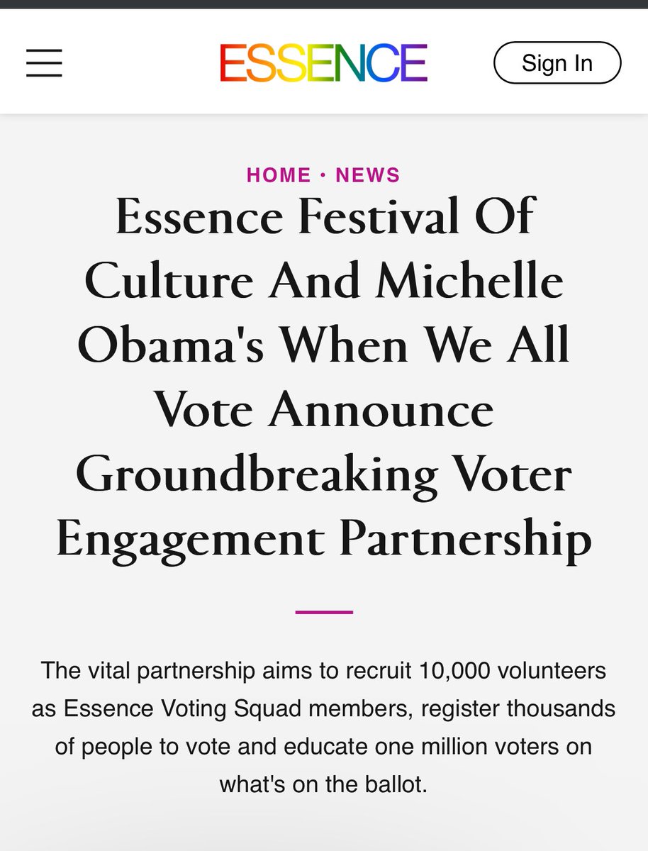 See you in New Orleans! <a href="/WhenWeAllVote/">When We All Vote</a> <a href="/essencefest/">ESSENCE Festival</a>