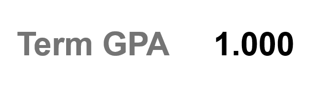 What? Like it's hard?

TGPA: 1.000
CGPA: 1.2**
University Scholar (President's Lister)
BS Mathematics
University of the Philippines Baguio