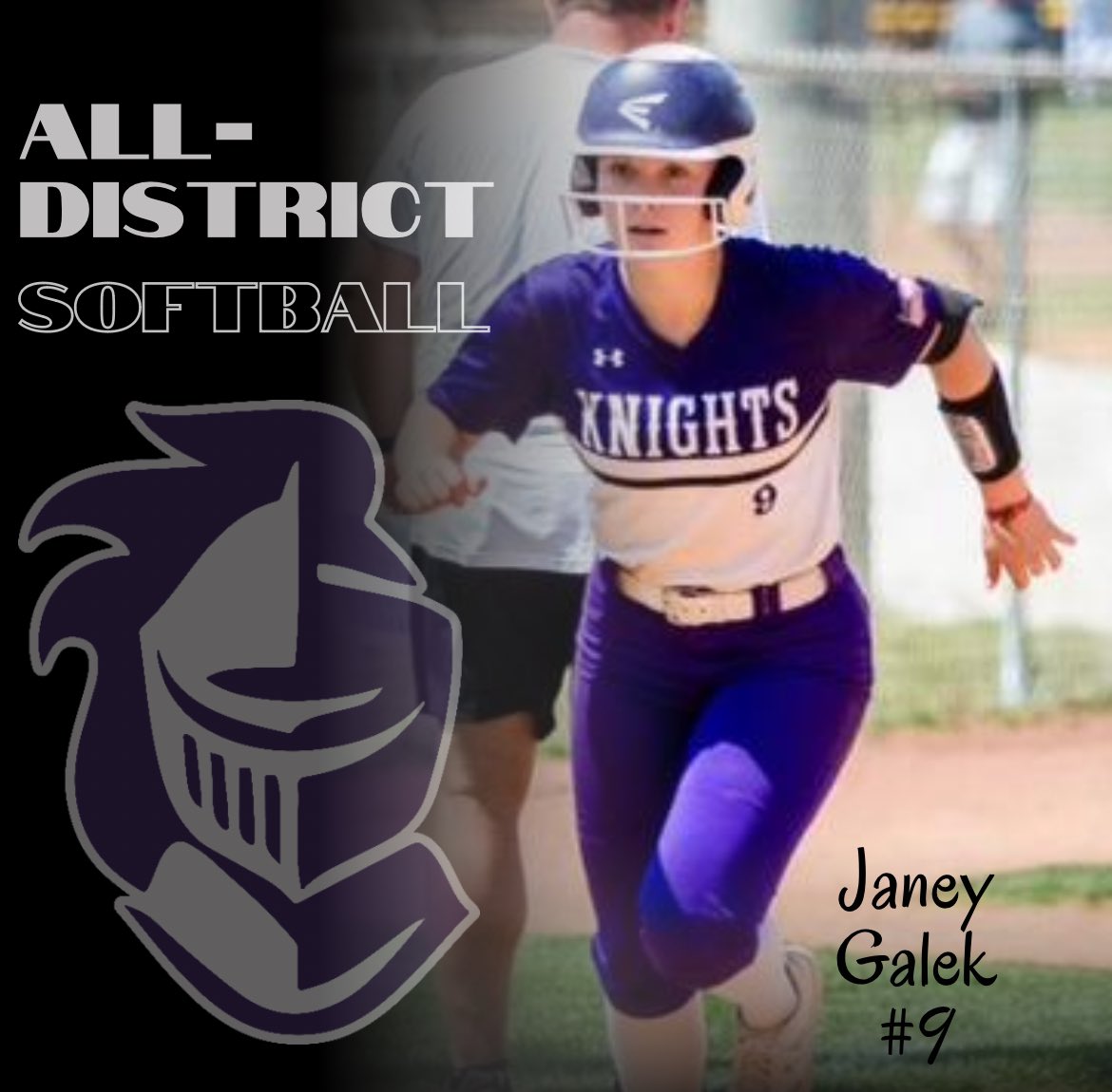Congratulations to Janey Galek for making All District!!