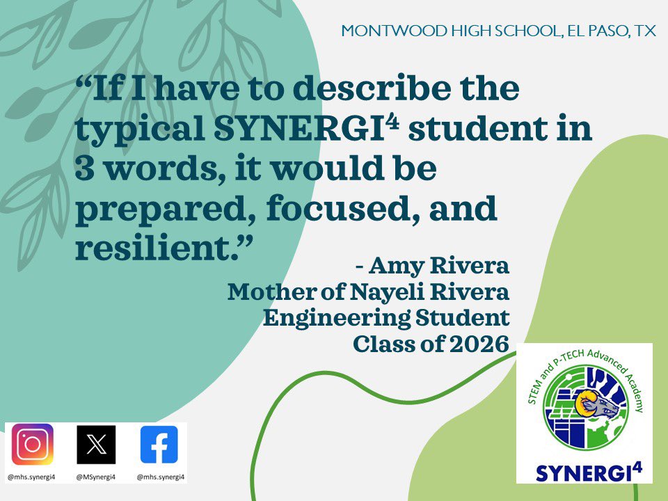 Miguel A. Rivera (@mrivera_mhs) on Twitter photo Resilience = the ability to bounce back after adversity <a href="/MontwoodHS/">David Herrera</a> <a href="/MSynergi4/">M.H.S.Synergi^4</a> students are resilient! #MotivationInspirationDetermination #EYH #TeamSISD #ExcellenceForAll Resilience = the ability to bounce back after adversity <a href="/MontwoodHS/">David Herrera</a> <a href="/MSynergi4/">M.H.S.Synergi^4</a> students are resilient! #MotivationInspirationDetermination #EYH #TeamSISD #ExcellenceForAll