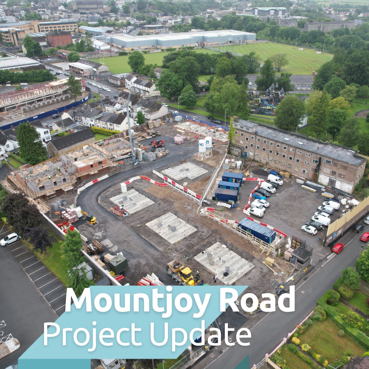 GEDA Construction (@geda_const) on Twitter photo Mountjoy Road 🦺 #Omagh
We are making great progress on Mountjoy Road, which commenced with the removal of part of the town's old PSNI station.
This #BuildProject will deliver 30 #SocialHousing units for our client, <a href="/arbourhousing/">@ArbourHousing</a>, in partnership with <a href="/nihecommunity/">Housing Executive</a> Mountjoy Road 🦺 #Omagh
We are making great progress on Mountjoy Road, which commenced with the removal of part of the town's old PSNI station.
This #BuildProject will deliver 30 #SocialHousing units for our client, <a href="/arbourhousing/">@ArbourHousing</a>, in partnership with <a href="/nihecommunity/">Housing Executive</a>