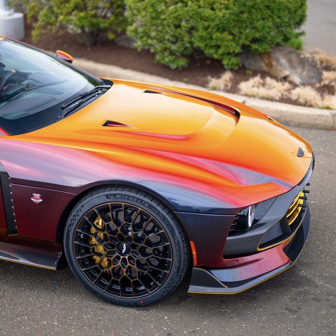 astonmartin's tweet photo. Dare to tame the untamable. 

Valour.

Photography by Miller Motorcars.

#AstonMartin #Valour #ForeverFearless https://t.co/h36pI5xxRh