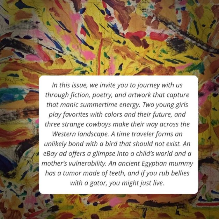 Out now!! Issue 2.1 // Summer 2024!