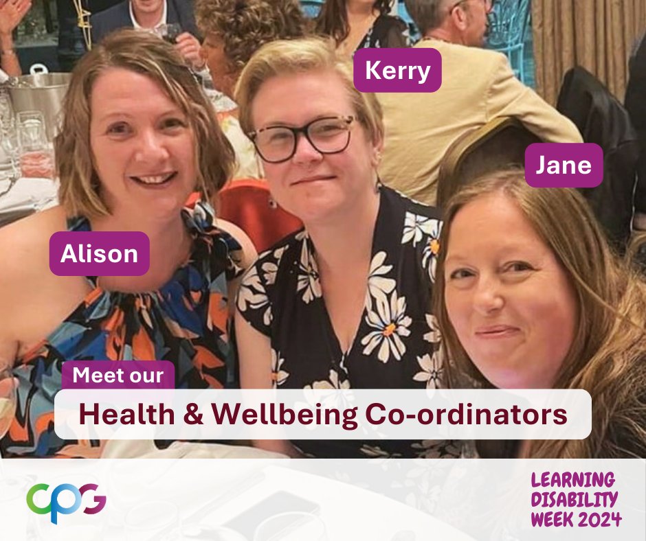 Jane, Kerry and Alison assist people to understand healthier lifestyles and support them to access activities for good health.
They build up a trusting relationship with service users and often act as an advocate.
For info - contact us
📞 01472 571100
📧 cpg.cldt@nhs.net

#LDWeek
