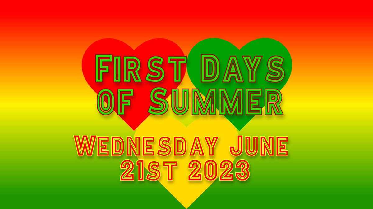 DirigBen's tweet image. First Days of Summer 2024!
#Summer 
#Summer2024 
#FirstDaysofSummer 
#FirstDaysofSummer2024
