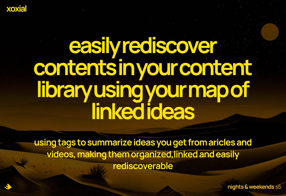 Here is what we want to accomplish as part of <a href="/_nightsweekends/">nights & weekends</a> s5 <a href="/_buildspace/">buildspace</a>, good enough for now.