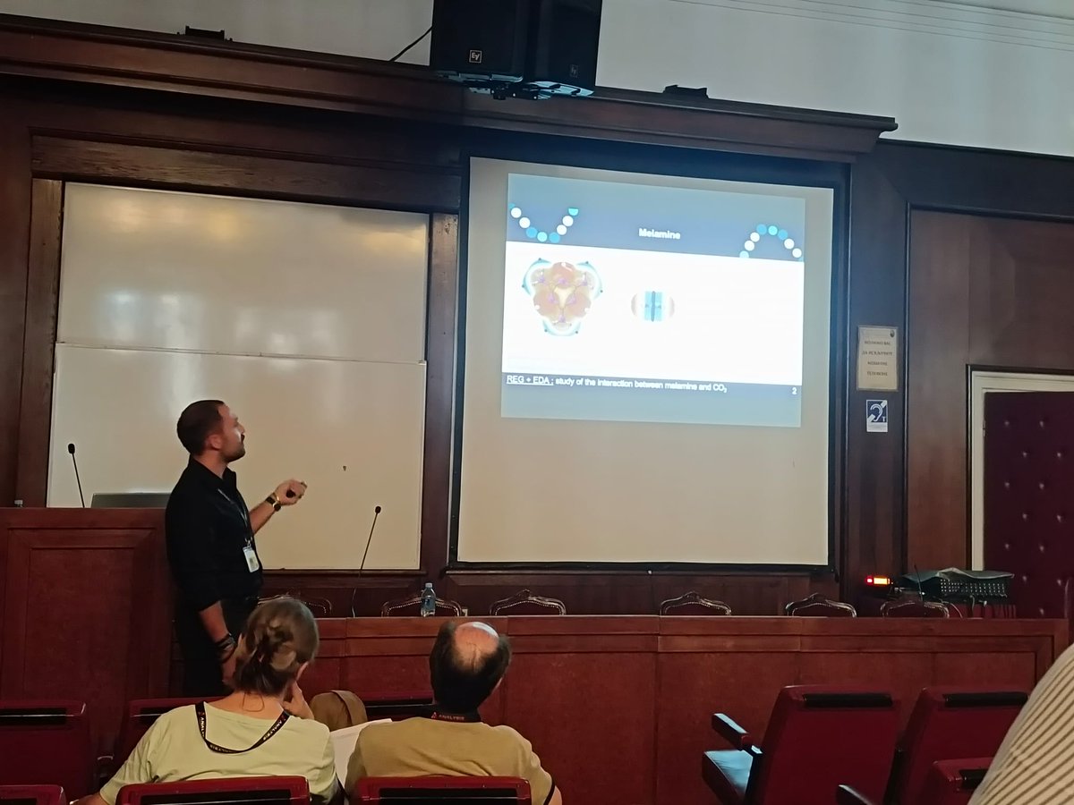 Today I had the chance to present my work at the @Icni3_Belgrade #ICNI-III. It was a pleasure to talk about science with such amazing scientists. For more information about the interaction between melamine and CO2 ➡️ doi.org/10.1021/acs.jp…
<a href="/IQM_CSIC/">IQM_CSIC</a>
