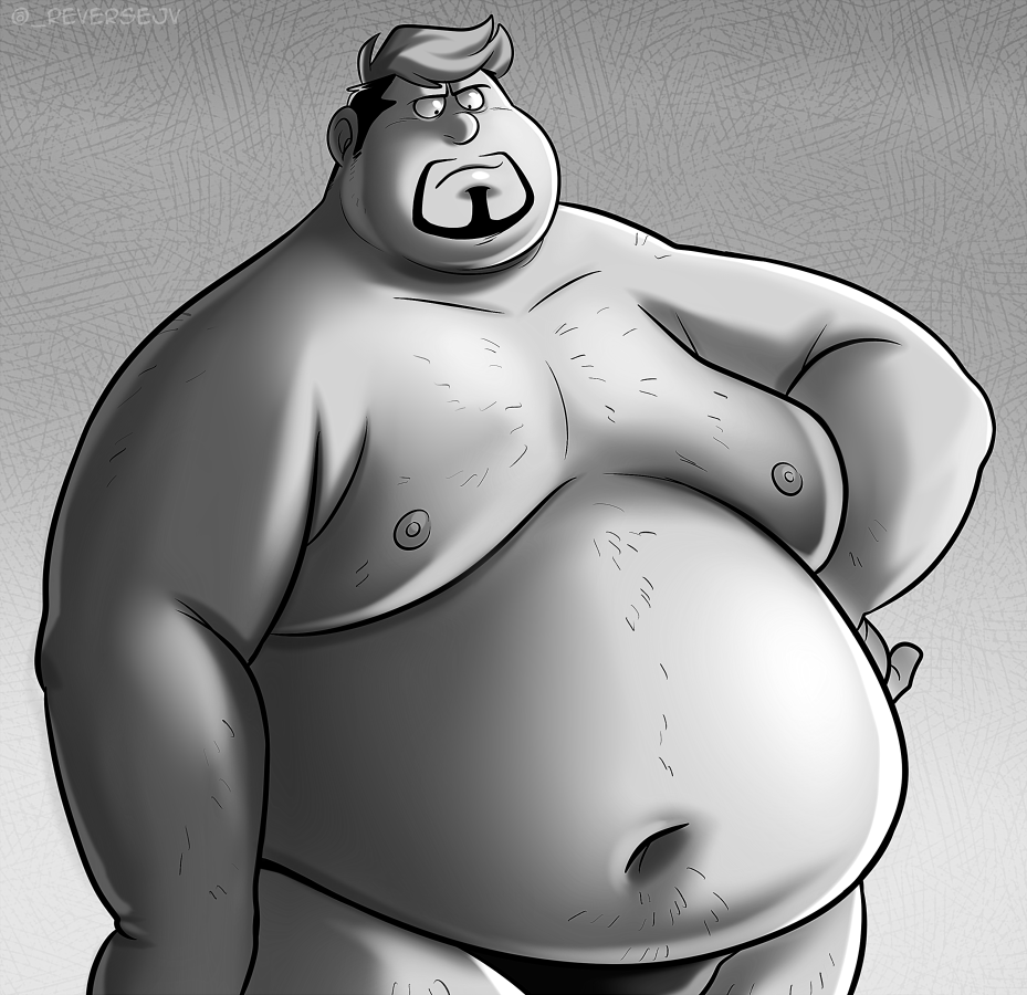 Practicing lighting and shading with Percy (again, cuz his body is fun to draw)