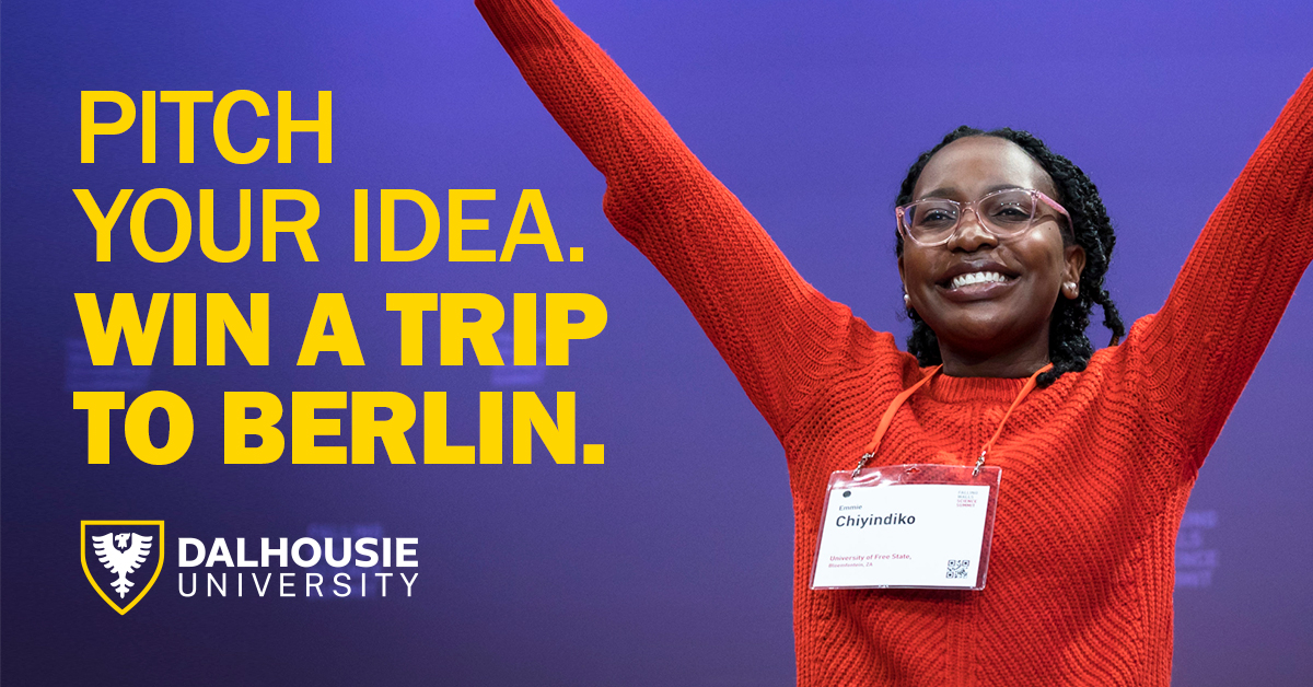 Ocean Frontier Institute (@oceanfrontier) on Twitter photo 3 reasons to compete in <a href="/DalhousieU/">Dalhousie University</a>'s @FallingWallsLab 3-minute pitch competition:
✈️ Chance to win a trip to Berlin.
💵 Cash prizes (1st=$1,000 / 2nd=$500 / Peoples’ Choice=$250).
🌟 Experience of a lifetime!
Sign up by June 28. 🔗 dal.ca/news/2024/06/2… 3 reasons to compete in <a href="/DalhousieU/">Dalhousie University</a>'s @FallingWallsLab 3-minute pitch competition:
✈️ Chance to win a trip to Berlin.
💵 Cash prizes (1st=$1,000 / 2nd=$500 / Peoples’ Choice=$250).
🌟 Experience of a lifetime!
Sign up by June 28. 🔗 dal.ca/news/2024/06/2…