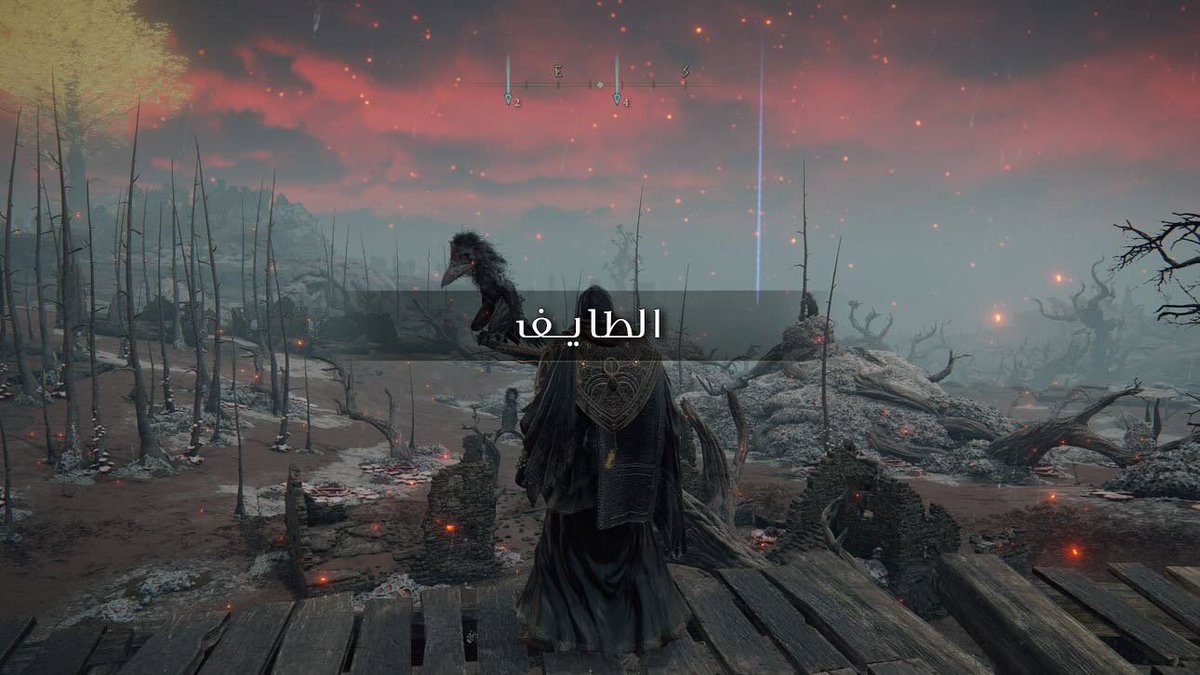 #EldenRing 
عاد قلنا ترجمتو اللعبة بس كذا عيب والله