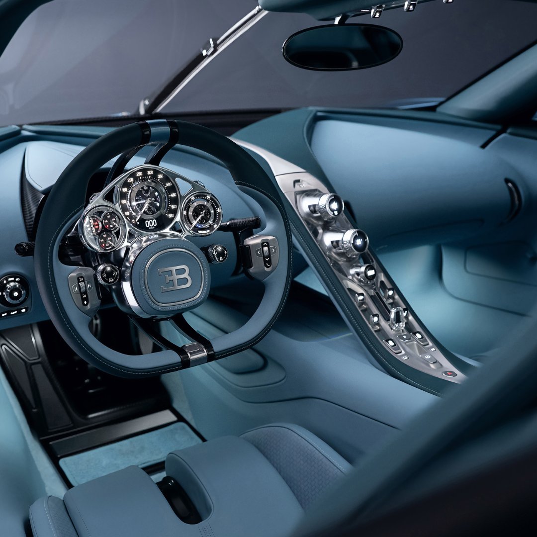 Say hello to the new #Bugatti #Tourbillon. An 8.3-litre V16 will power the replacement for the Chiron. What are your initial thoughts?