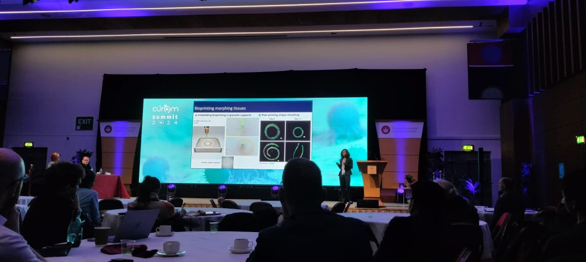 pramanick_ank's tweet image. It was 10th anniversary of CÚRAM summit 🎊
Thank you for the opportunity @CURAMdevices
I am pleased to present a research poster, & shared the new data in my oral presentation @DalyAndyy Biofabrication lab.
Along with some good memories!
@IrishResearch @ERC_Research