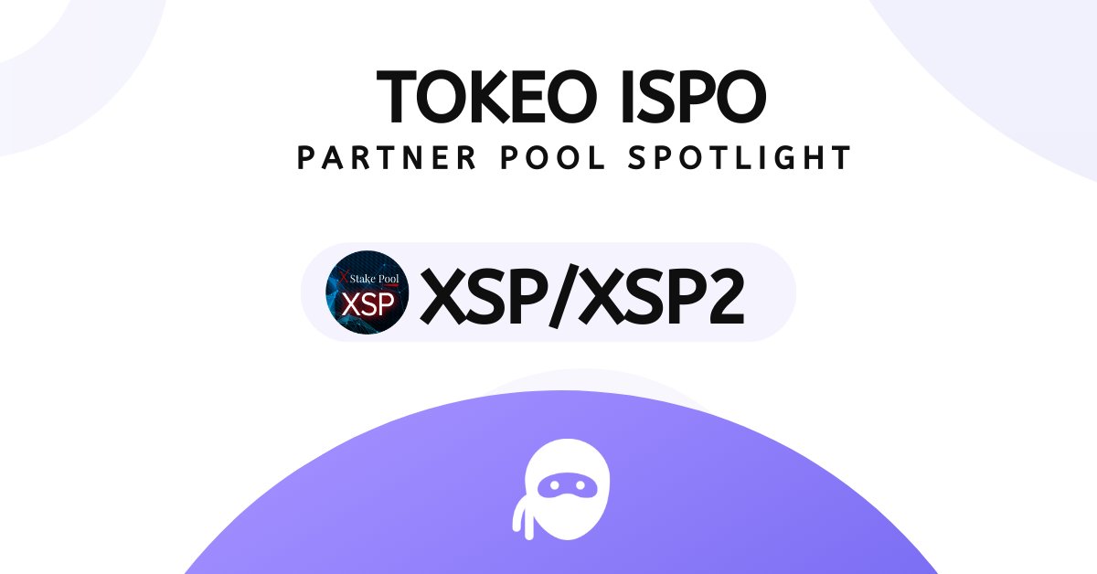 Tokeo (@tokeo_io) on Twitter photo Tokeo ISPO - Partner Pool Spotlight #1
We've partnered with some amazing stake pools for our ISPO, that are providing immense value to the Cardano ecosystem. Throughout the course of this ISPO we'll be giving spotlight to each of them. 🥷
The first one being <a href="/X_StakePool_XSP/">𝕏-StakePool-(XSP/XSP2)</a> Tokeo ISPO - Partner Pool Spotlight #1
We've partnered with some amazing stake pools for our ISPO, that are providing immense value to the Cardano ecosystem. Throughout the course of this ISPO we'll be giving spotlight to each of them. 🥷
The first one being <a href="/X_StakePool_XSP/">𝕏-StakePool-(XSP/XSP2)</a>