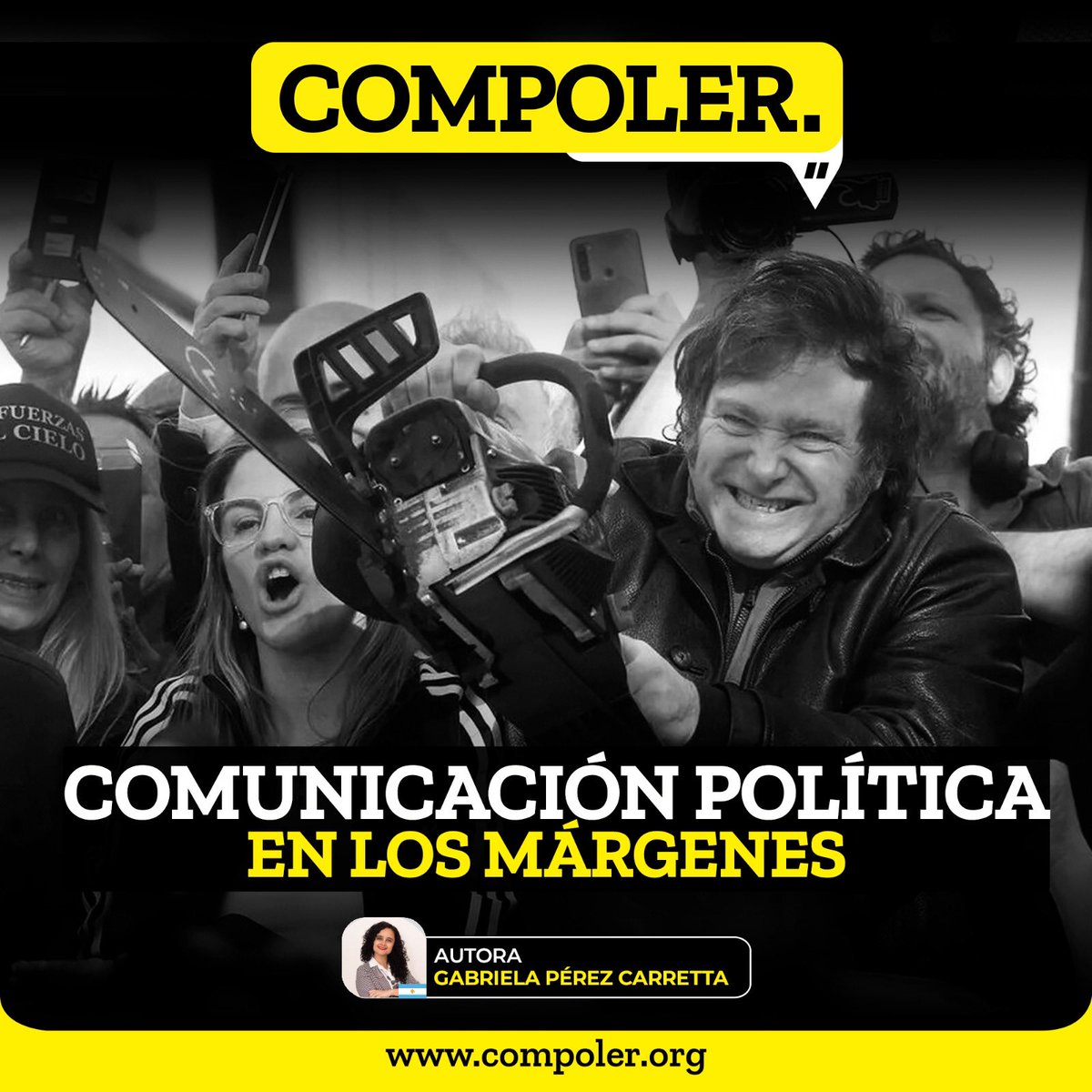 COMPOLER (@revistacompoler) on Twitter photo Cuando algunos límites se borran, corren o desdibujan solo queda detenerse para barajar y dar de nuevo.
No te pierdas hoy el análisis de <a href="/gperezcarretta/">GabrielaPérezCarretta</a> sobre la gestión de Javier Milei 🇦🇷 compoler.org/2024/06/20/com… Cuando algunos límites se borran, corren o desdibujan solo queda detenerse para barajar y dar de nuevo.
No te pierdas hoy el análisis de <a href="/gperezcarretta/">GabrielaPérezCarretta</a> sobre la gestión de Javier Milei 🇦🇷 compoler.org/2024/06/20/com…