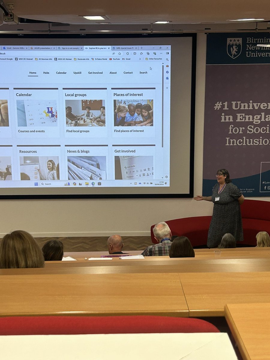 areiac's tweet photo. Please support @RE_Hubs by adding events to the calendar! Huge increase in teacher traffic- great news, great work, great stuff! @PennineLearning #refutures24 Claire Clinton sharing the news! @ClaireClinton67 https://t.co/6yn77dYGcN