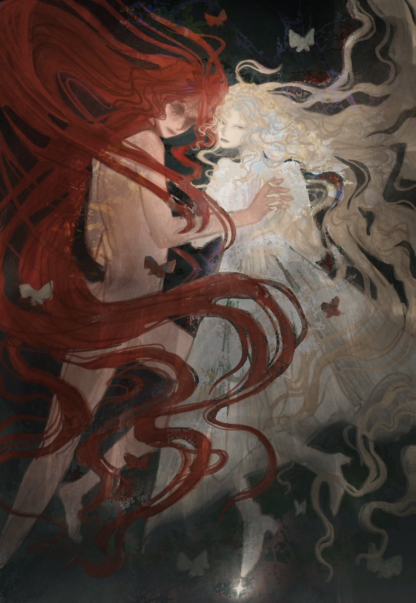 ellphael's tweet photo. the cursed twins #ELDENRING https://t.co/J3TIlhF2yk