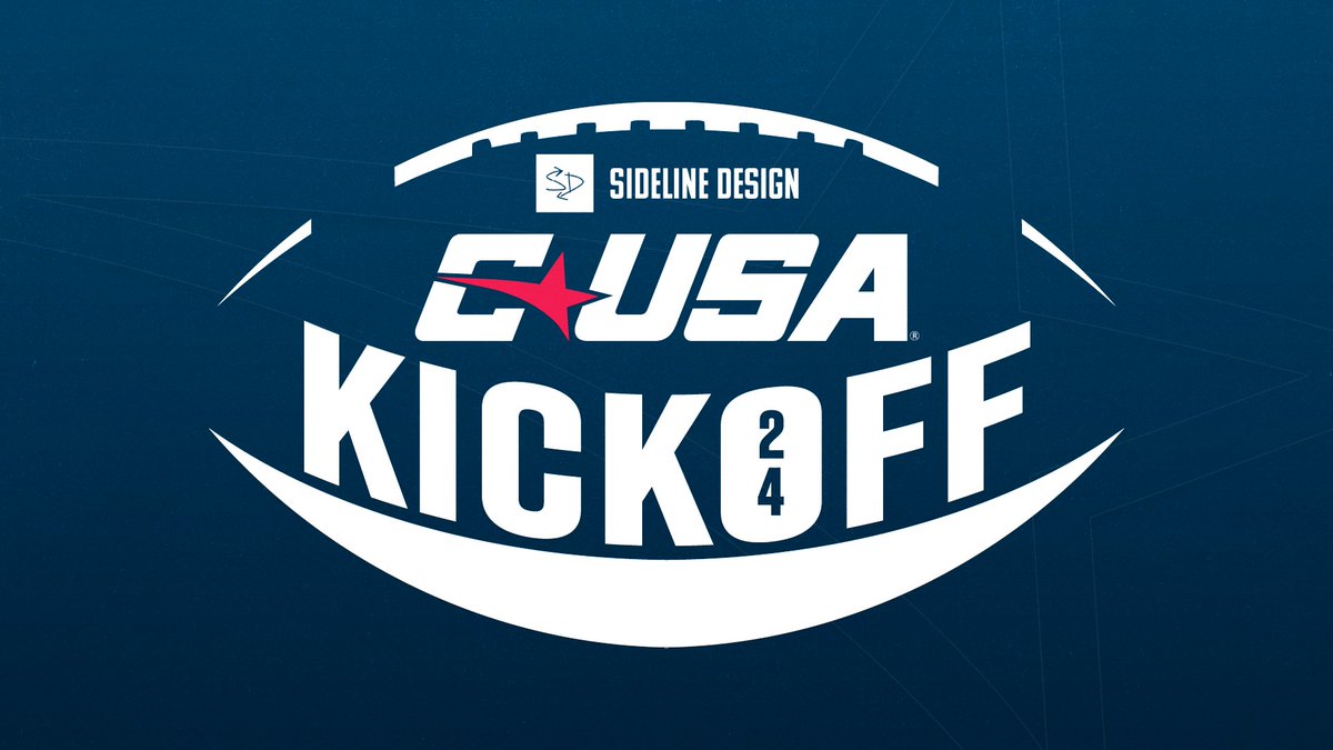 CUSA Announces Sideline Design as Presenting Sponsor of 2024 CUSA Football Kickoff &amp; Media Day

#NoLimitsOnUs

🗞 | bit.ly/3VARE3A