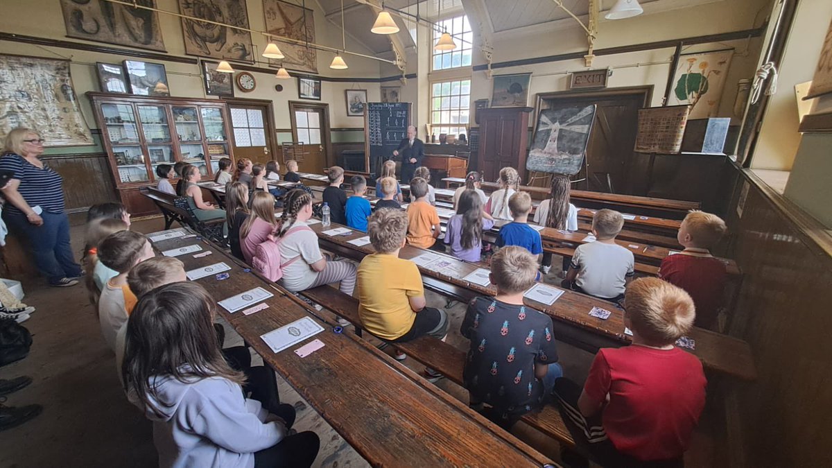NCEA_Bishops's tweet image. Wonderful weather for a fab start to our residential visit to @Beamish_Museum 
Excited and happy children - looking forward to a night under canvas! Ooh and the fish and chips!