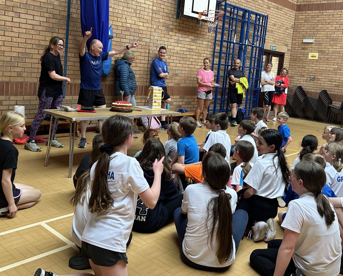 A huge thanks to Jason who has been working with Newton Primary’s running club for 5+ years!

Tonight was his last session but the love of running will continue at Newton thanks to his big contribution! 

Volunteering has made a HUGE impact! Thank you Jason 💜

<a href="/NewtonPrimary01/">Newton Primary</a>