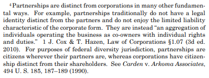 I'm sorry but what does Barrett think the first two Ls in LLP stand for?