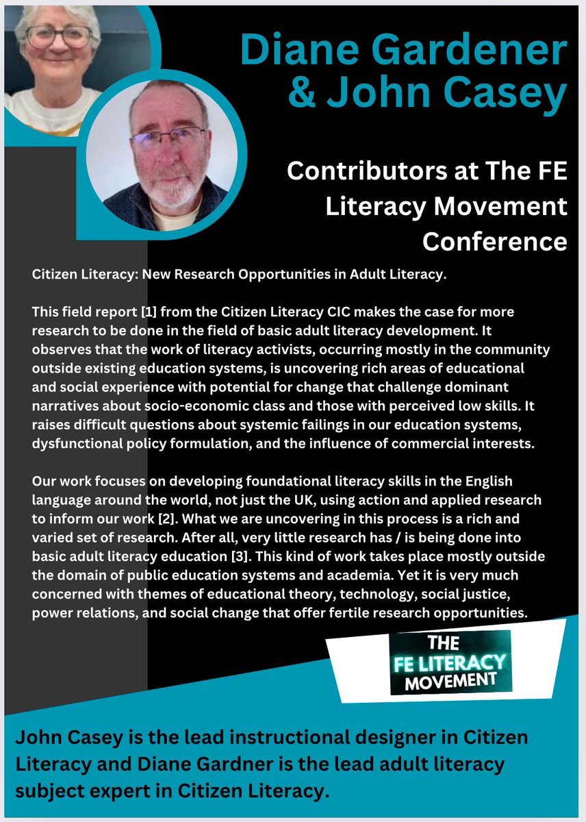 The FE Literacy Movement tweet media