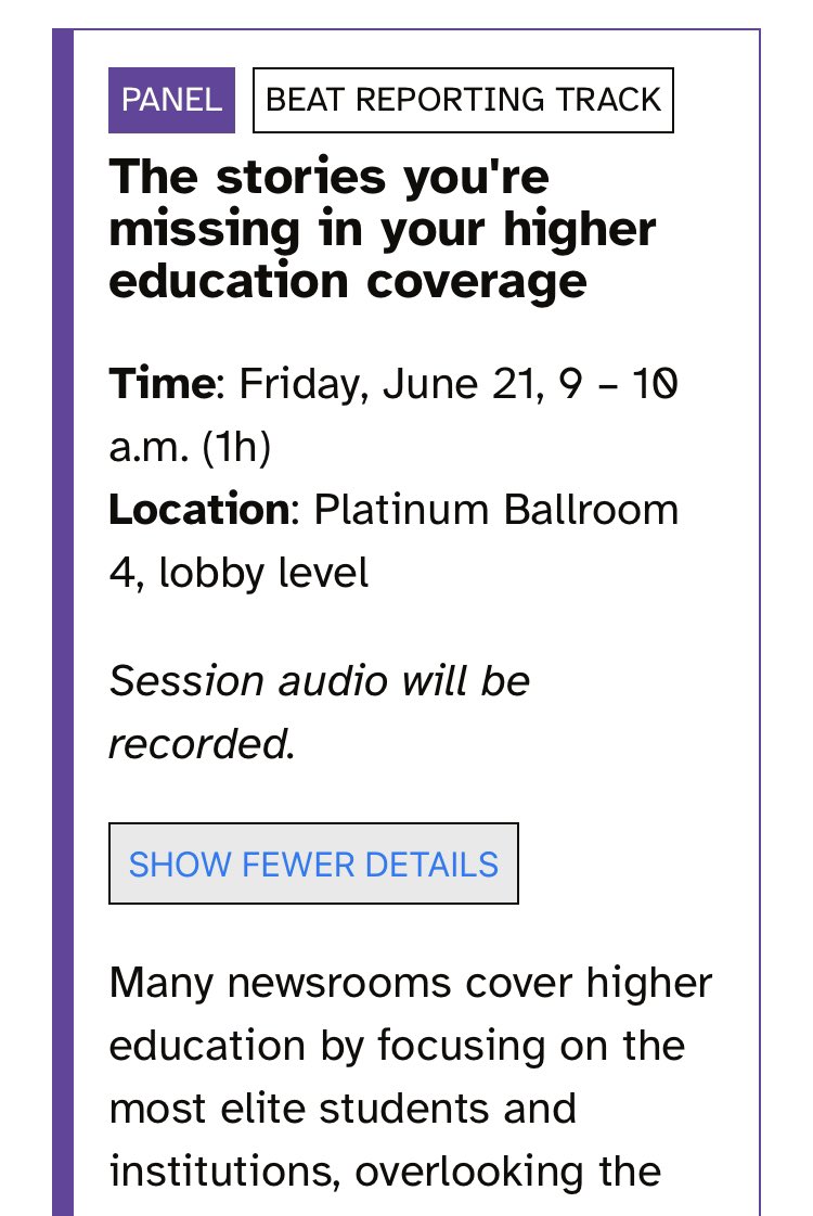 Cristina Silva (@cristymsilva) on Twitter photo How do we better cover all students who attend college? Join us tomorrow at #ire24 for this panel discussion with <a href="/michaelburke47/">Michael Burke</a> @AdamEchelman <a href="/LAPhilip/">Lisa Kurian Philip</a> How do we better cover all students who attend college? Join us tomorrow at #ire24 for this panel discussion with <a href="/michaelburke47/">Michael Burke</a> @AdamEchelman <a href="/LAPhilip/">Lisa Kurian Philip</a>