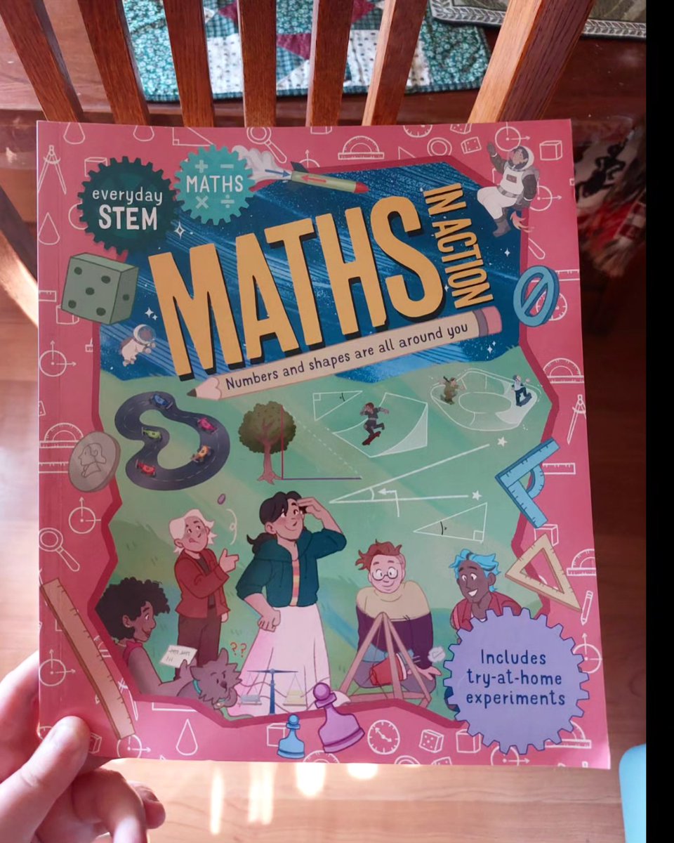 wow__then's tweet image. It&apos;s another book birthday!

Today Everyday STEM Maths – Maths In Action by Lou Abercrombie and illustrated by yours truly releases for sale!

#childrensbooks #mathsinaction #kingfisherpublishing #brightagency #everydaystem #Kingfisher #childrenspublishing #middlegradebooks