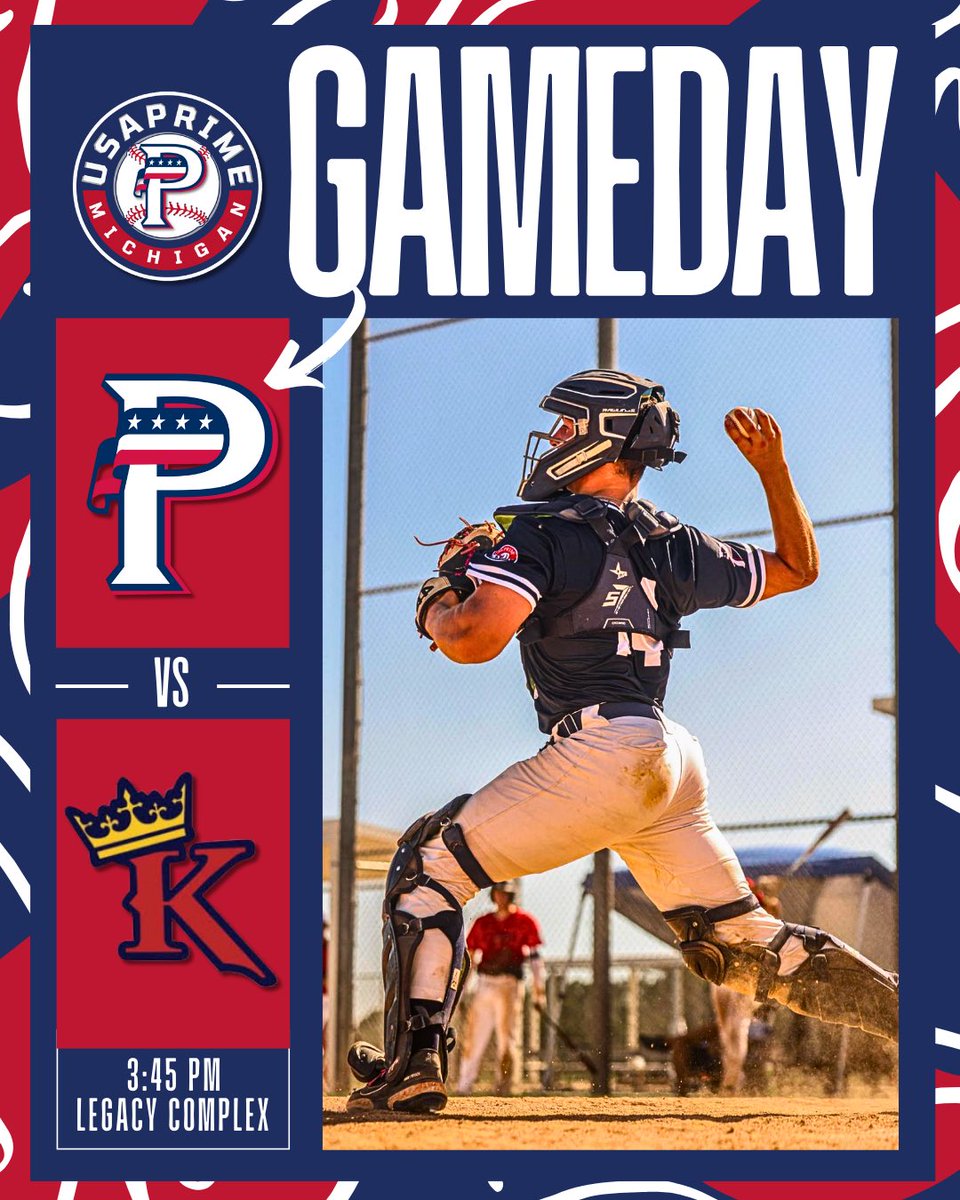 USA Prime MI 13u Scout Team (@13uusaprimemi) on Twitter photo 𝐆𝐀𝐌𝐄𝐃𝐀𝐘
SP: @fish_fischer24 ‘24
RP: <a href="/MitchellRebtoy/">Mitchell Rebtoy</a> ‘24
🆚 Capital City Kings
🏟️ Legacy Complex
⏰ 3:45 AM EST
📺 shorturl.at/T0tTE
#PrimeOnTop 𝐆𝐀𝐌𝐄𝐃𝐀𝐘
SP: @fish_fischer24 ‘24
RP: <a href="/MitchellRebtoy/">Mitchell Rebtoy</a> ‘24
🆚 Capital City Kings
🏟️ Legacy Complex
⏰ 3:45 AM EST
📺 shorturl.at/T0tTE
#PrimeOnTop