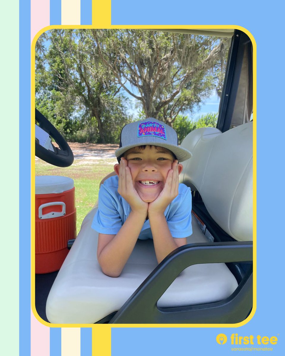 All smiles going into the weekend 😃

#FirstTee #BuildingGameChangers