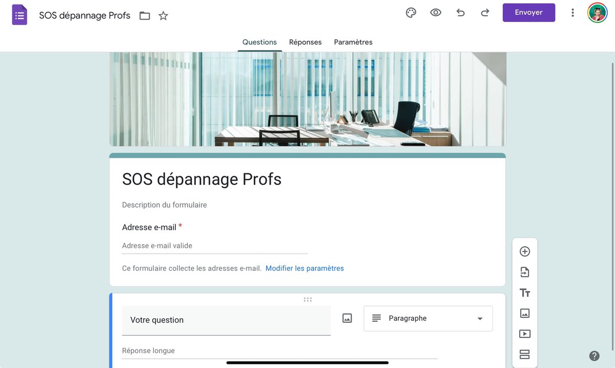 Une question d’ordre pédagogique?  C’est par ici. réponse personnelle et rapide docs.google.com/forms/d/e/1FAI… RT appréciés