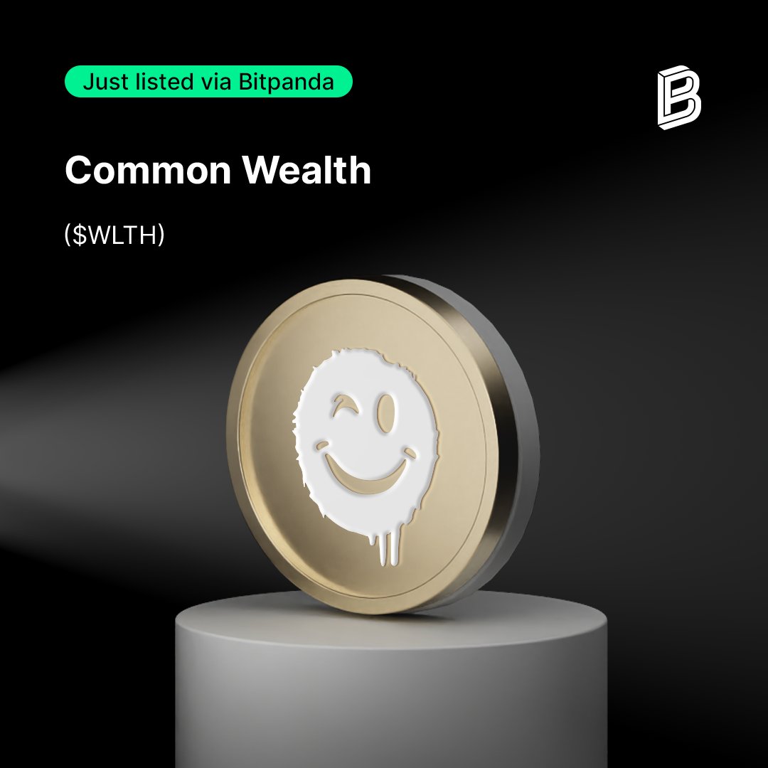Bitpanda (@bitpanda_global) on Twitter photo Letās go! $WLTH is now available on Bitpanda!
Learn more: bitpanda.com/en/prices/commā¦
<a href="/joincommonwlth/">Common Wealth</a> is an all-in-one investment platform with the goal to be the on-ramp to Web3 investment for the masses, whether crypto native or crypto curious.
You are a $BEST VIP and subscribed Letās go! $WLTH is now available on Bitpanda!
Learn more: bitpanda.com/en/prices/commā¦
<a href="/joincommonwlth/">Common Wealth</a> is an all-in-one investment platform with the goal to be the on-ramp to Web3 investment for the masses, whether crypto native or crypto curious.
You are a $BEST VIP and subscribed