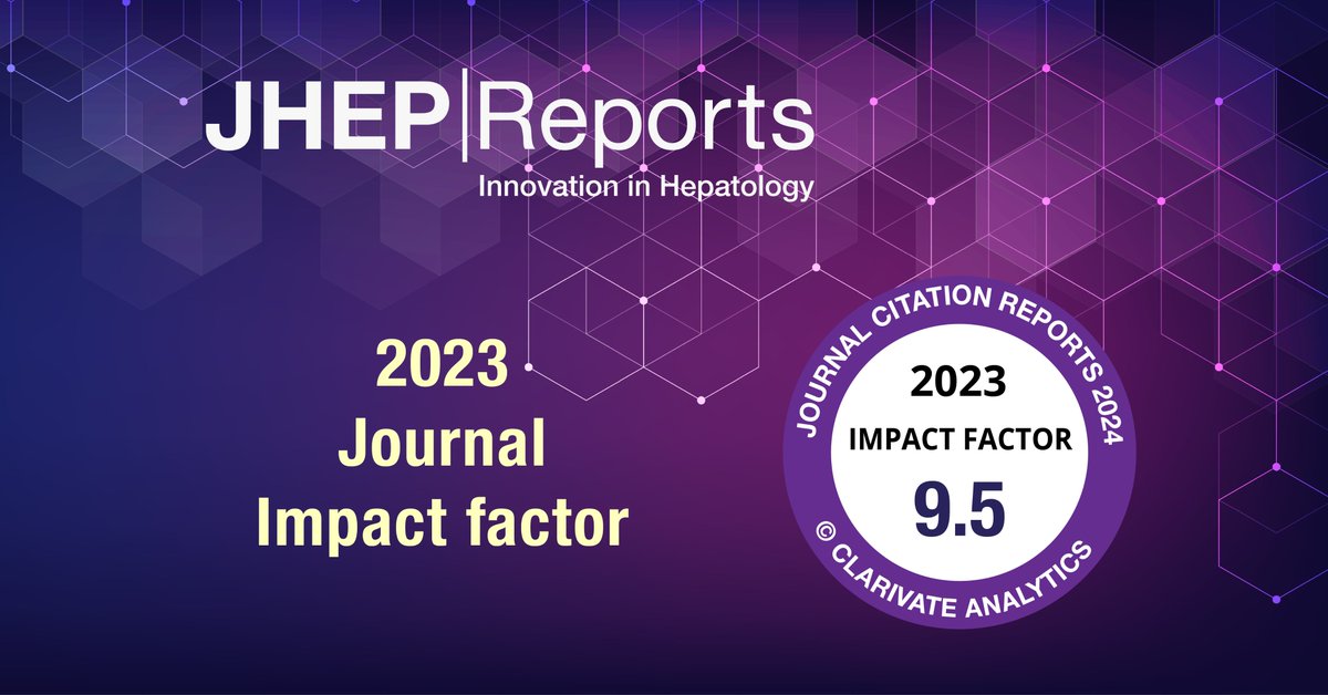 JHEP Reports (@jhep_reports) on Twitter photo 🎉Our new Impact Factor is 9.5🎉
👏Many thanks to the Editorial Team, our peer reviewers, and very innovative authors❗️
<a href="/Zucmanrossi/">Jessica Zucman-Rossi</a>
<a href="/EASLnews/">EASLnews</a>
<a href="/EASLedu/">EASL Education</a>
#LiverTwitter 🎉Our new Impact Factor is 9.5🎉
👏Many thanks to the Editorial Team, our peer reviewers, and very innovative authors❗️
<a href="/Zucmanrossi/">Jessica Zucman-Rossi</a>
<a href="/EASLnews/">EASLnews</a>
<a href="/EASLedu/">EASL Education</a>
#LiverTwitter