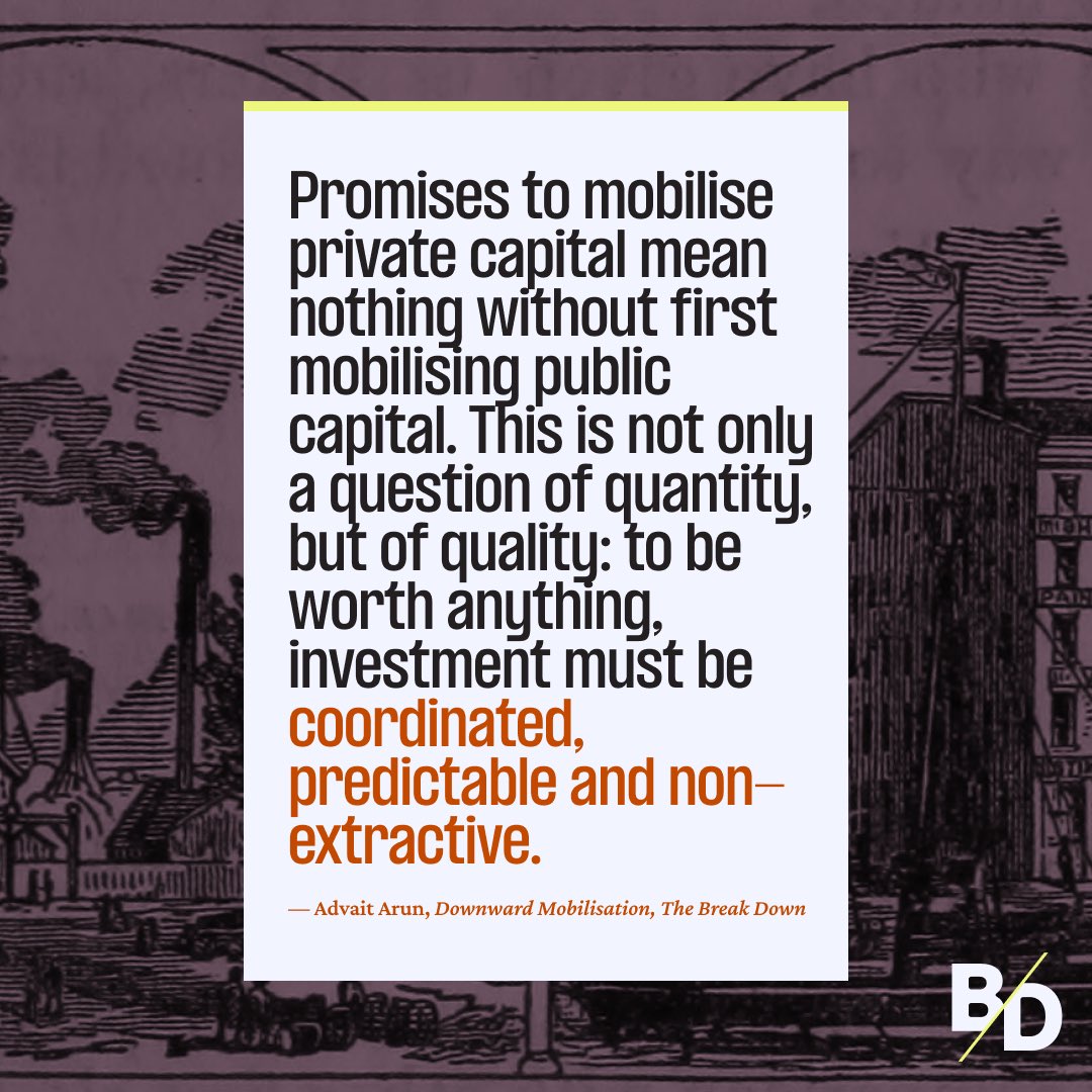 Read <a href="/advaitarun_/">advait</a> on why embracing the state is so integral to addressing climate breakdown, and why the global bias toward the private sector is increasingly self-defeating.

break-down.org/post/downward-…