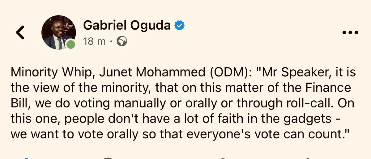 paulinenjoroge's tweet photo. We support @JunetMohamed! We want to hear the Yes and the Nos clearly!!
#RejectFinanceBill2024 https://t.co/wFAERvw8SG