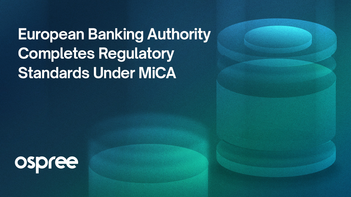 The European Banking Authority (<a href="/EBA_News/">EU Banking Authority - EBA 🇪🇺</a>) just released a comprehensive package of regulatory products under the Markets in Crypto-Assets Regulation (MiCA), completing its technical standards under MiCA. Overview at: linkedin.com/posts/ospree_c… #MiCA #cryptonews