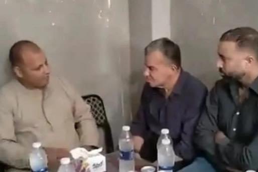 Ahlystudio's tweet image. الجارحي ومرتجي وبيبو يقدمان واجب العزاء في نورهان ناصر مشجعة الأهلي بالمنوفية