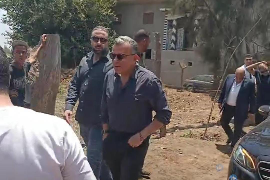 Ahlystudio's tweet image. الجارحي ومرتجي وبيبو يقدمان واجب العزاء في نورهان ناصر مشجعة الأهلي بالمنوفية