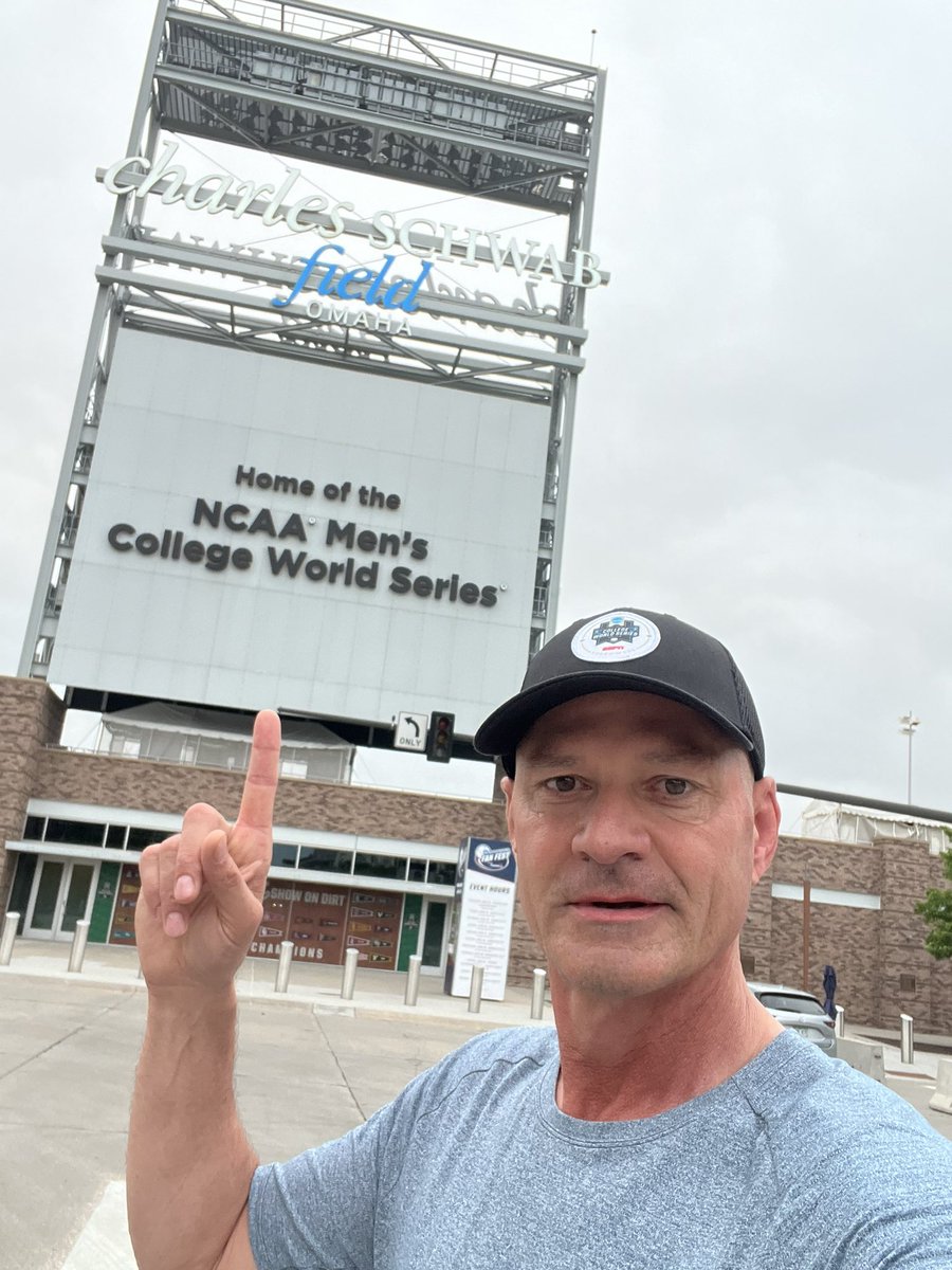 realbenmcdonald's tweet photo. That’s a wrap for me here @CWSOmaha ….always a wonderful time! The people are awesome here in #Omaha our @espn crew is the best in the business! The #CollegeGame continues to grow….it truly is #TheGreatestShowOnDirt We will have an all @SEC finals with @AggieBaseball vs @Vol_Baseball this will be the 5th straight year an #SEC team has won the Title! Good luck boys….Geaux put on a show! ⚾️