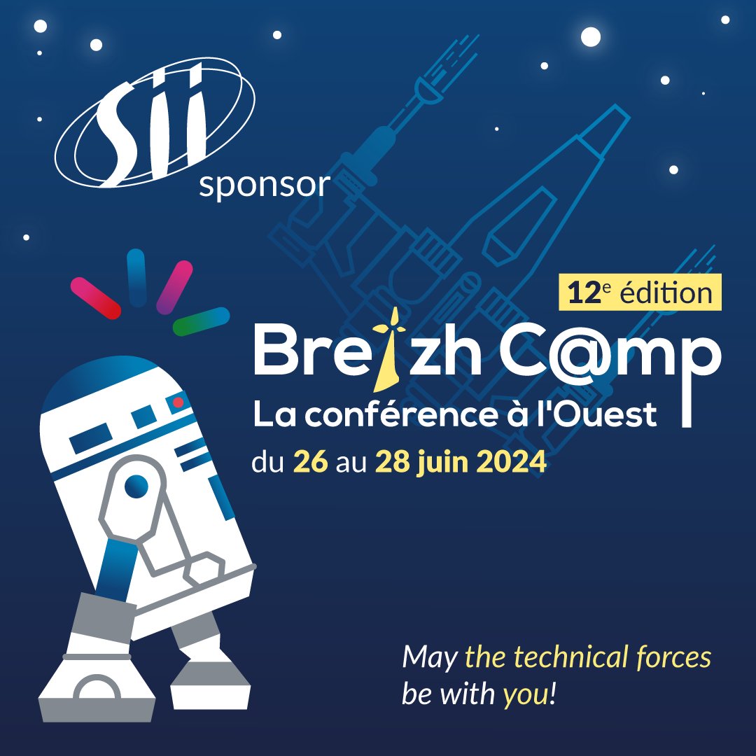 Le Groupe SII de nouveau présent au #BreizhCamp en tant que sponsor ! Et nous sommes fiers de compter 3 speakers SII.

💥3 jours de conférences autour de la tech !

On vous donne RDV sur 𝗻𝗼𝘁𝗿𝗲 𝘀𝘁𝗮𝗻𝗱 - P4 :
- Pour rencontrer nos experts
- Discuter technologies
