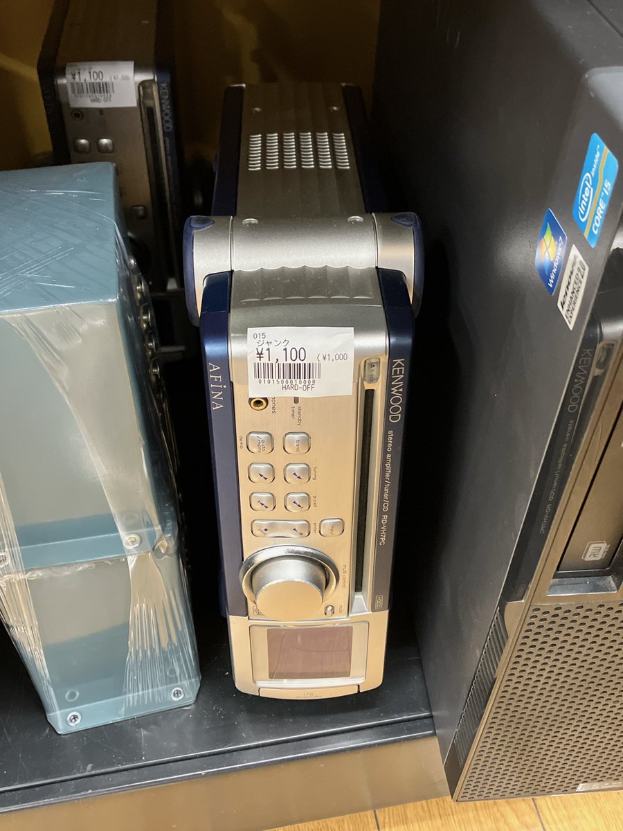 KENWOOD AFiNA RD-VH7PC アンプ、CD、ラジオ AM/FM なにも言うことは