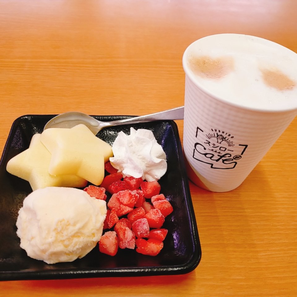 初めて食べてみた、スシローの平日限定ランチセット(かけラーメン