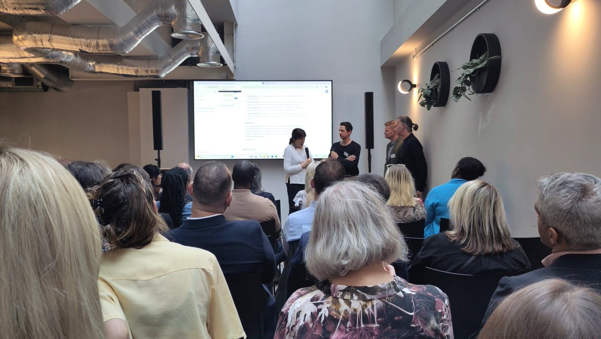 It was great to meet MAX ("an AI chatbot with a human heart"), at <a href="/income_max/">IncomeMax</a>'s 'How can AI be used for good?' event last night. 

Definitely much food for thought about the future of AI for social good. 

Well done IncomeMax, it was inspiring to hear about your journey so far🤩