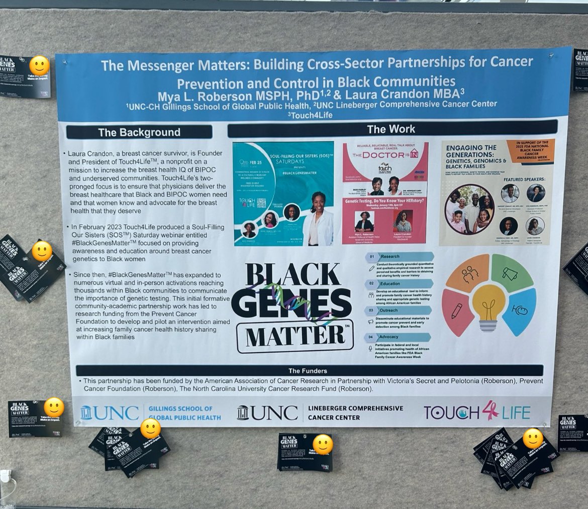Mya Roberson, MSPH, PhD (@myalroberson) on Twitter photo All posted up at <a href="/BlackinCancer/">BlackinCancer</a> #BiCConf24 on board 19. Take a stroll by to learn more about my partnership with <a href="/Touch4LifeInc/">Touch4LifeInc</a> and our current work funded by <a href="/preventcancer/">Prevent Cancer Foundation</a>. So excited for the next couple of days! All posted up at <a href="/BlackinCancer/">BlackinCancer</a> #BiCConf24 on board 19. Take a stroll by to learn more about my partnership with <a href="/Touch4LifeInc/">Touch4LifeInc</a> and our current work funded by <a href="/preventcancer/">Prevent Cancer Foundation</a>. So excited for the next couple of days!