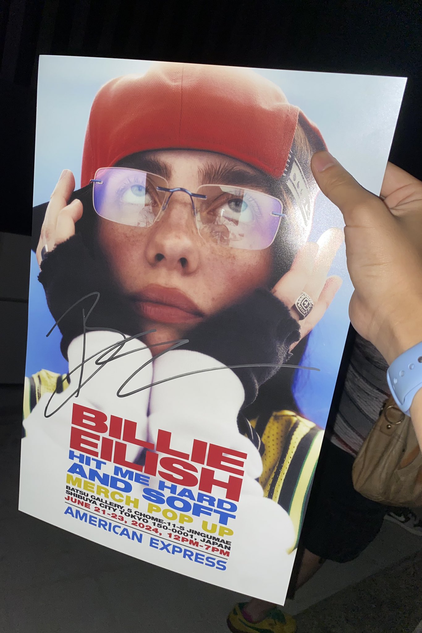 超限定品Billie Eilish ビリーアイリッシュ直筆サイン入りポスター 超限定Billie Eilish ビリーアイリッシュ【直筆サイン入り】ポスター