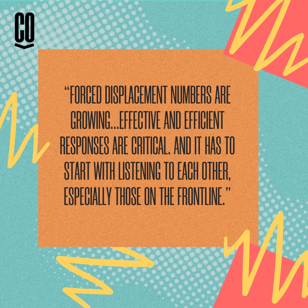 WeAreCohere_Org's tweet image. This #WorldRefugeeDay, we&apos;re reflecting on the importance of listening. With the rise in forcibly displaced people, it&apos;s crucial to respond effectively by listening to refugees&apos; experiences &amp;amp; ideas. Listening expands our understanding &amp;amp; deepens our humanity. ARE WE ALL LISTENING?